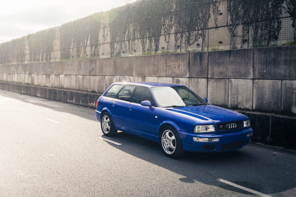 Verkoopfotografie auto's Audi RS2