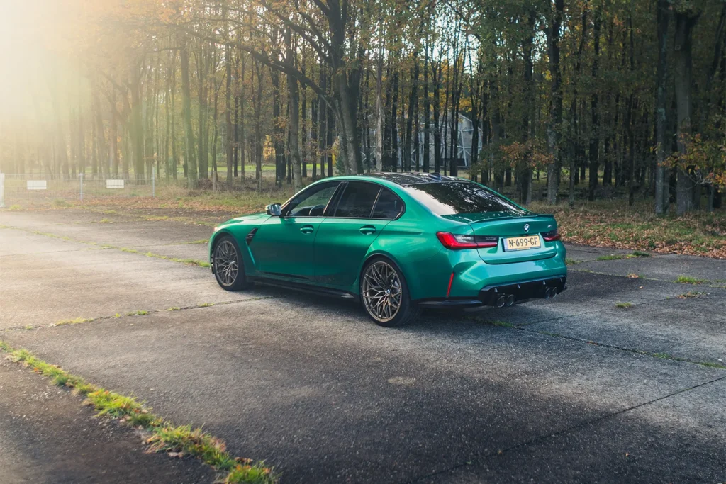 Autofotografie BMW M3 fotoshoot auto Vliegveld