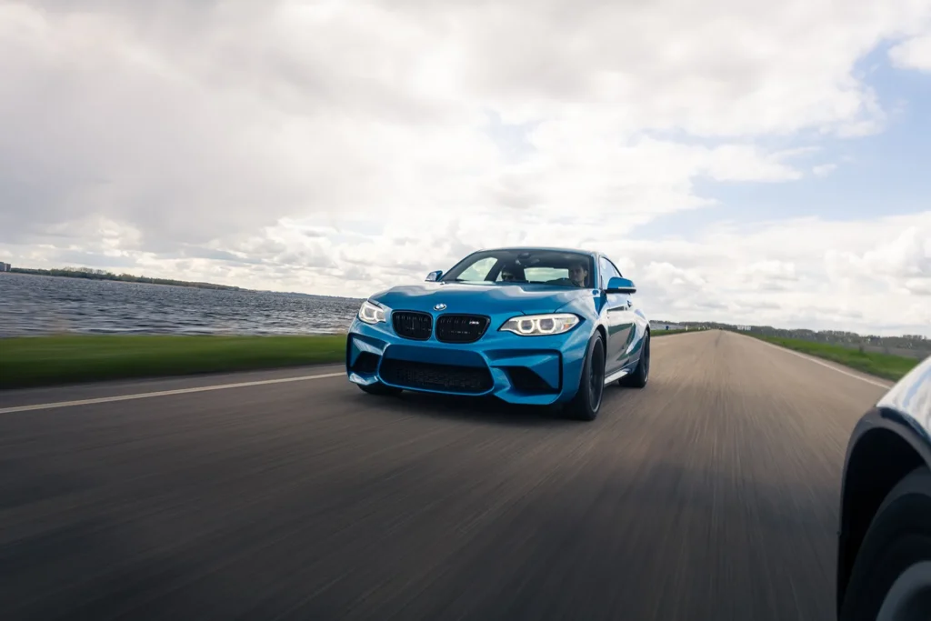 Auto fotografie BMW M2 automotive fotografie